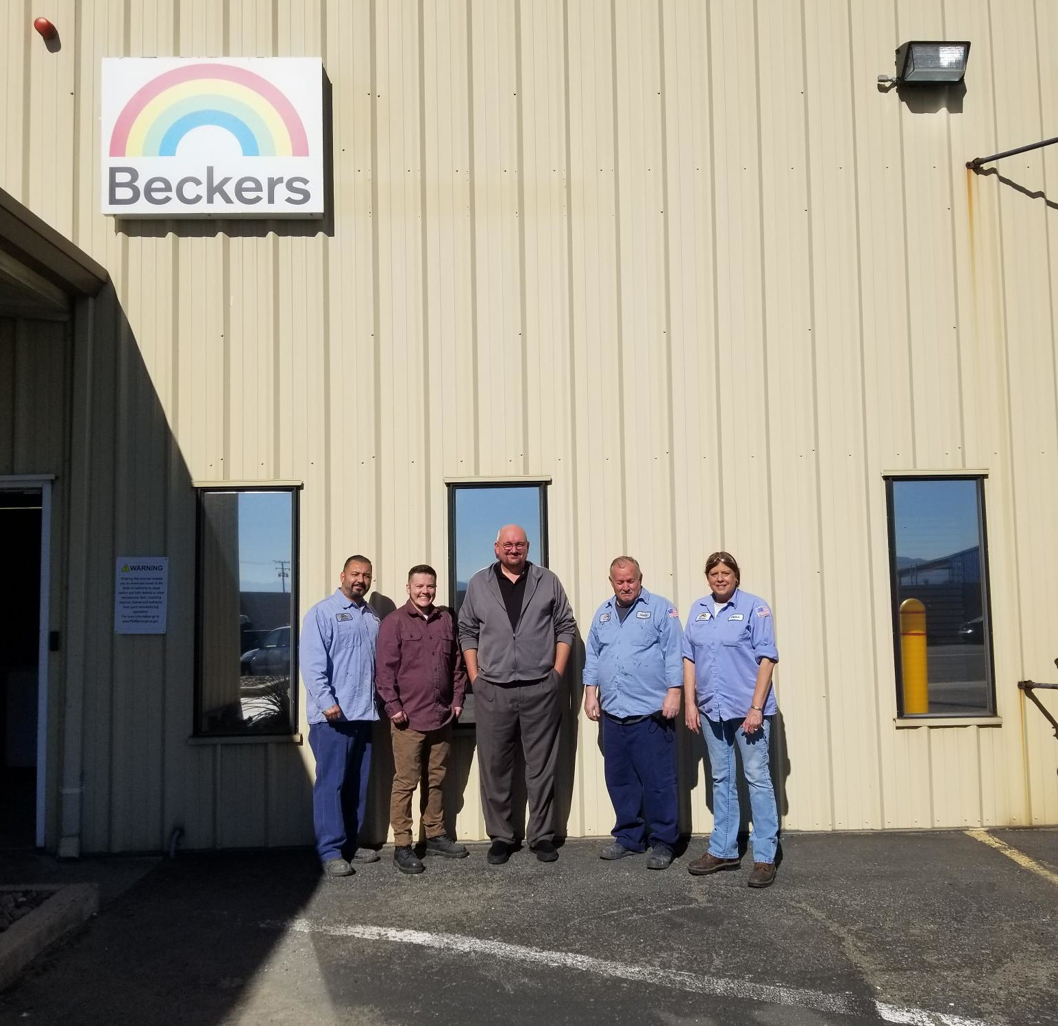 bekcers operations sustainability