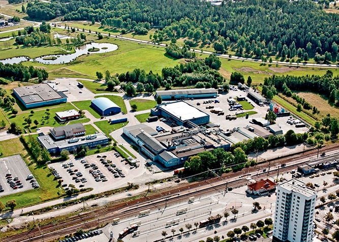 Our office in Märsta, Sweden